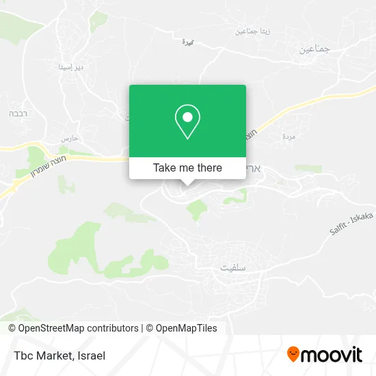 Tbc Market map
