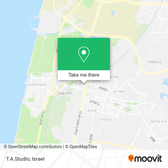 T.A.Studio map