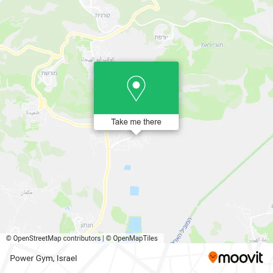Power Gym map