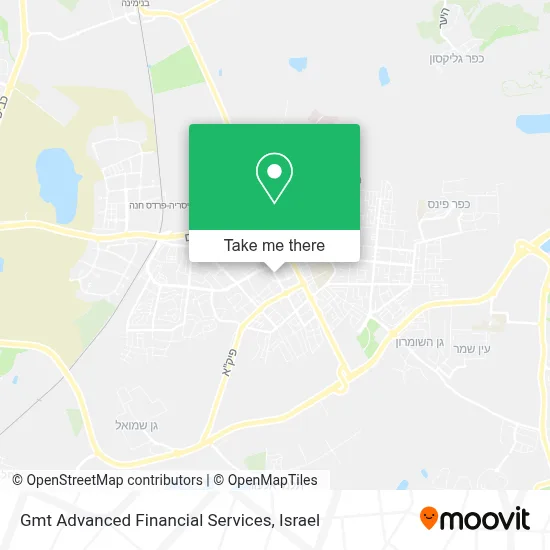 Gmt Advanced Financial Services map