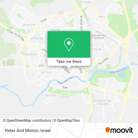 Relax And Motion map