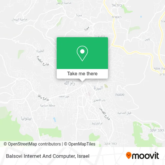 Balsovi Internet And Computer map