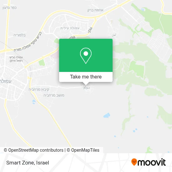 Smart Zone map