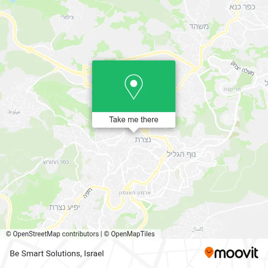 Be Smart Solutions map