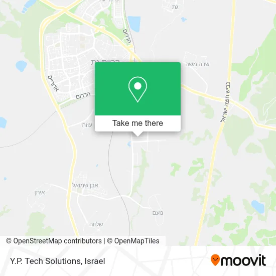 Y.P. Tech Solutions map