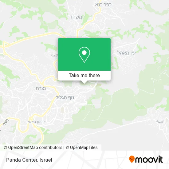 Panda Center map