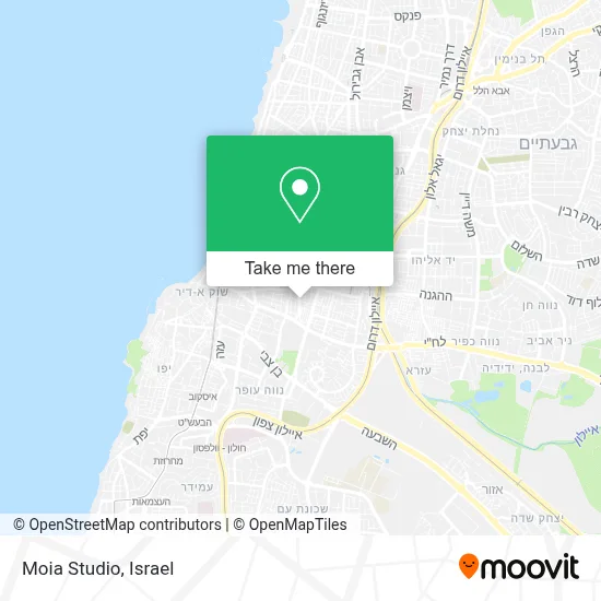 Moia Studio map