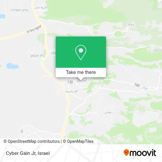 Cyber Gain Jr map
