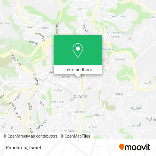Pandamix map