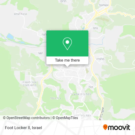 Foot Locker Il map