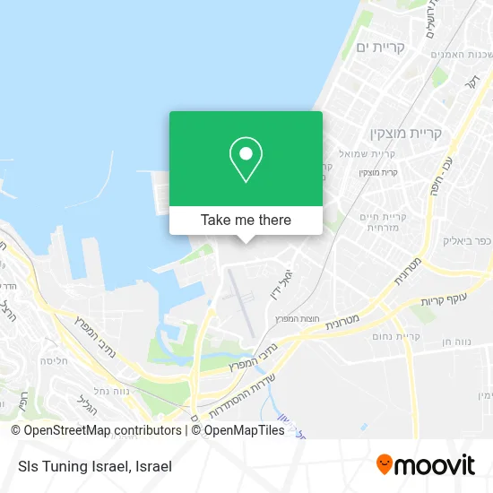 Sls Tuning Israel map