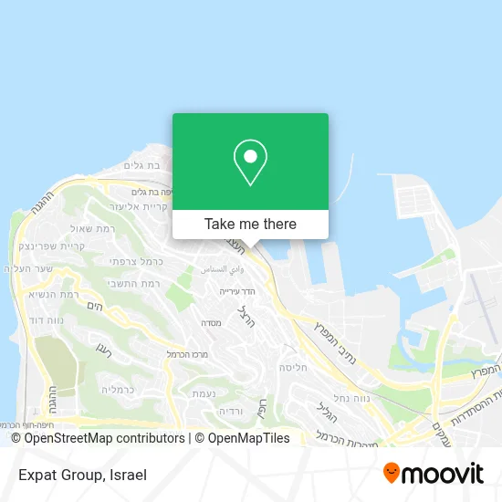 Expat Group map