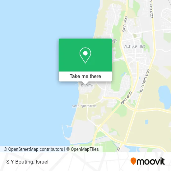 S.Y Boating map