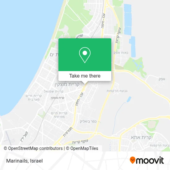Marinails map