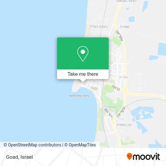 Goad map