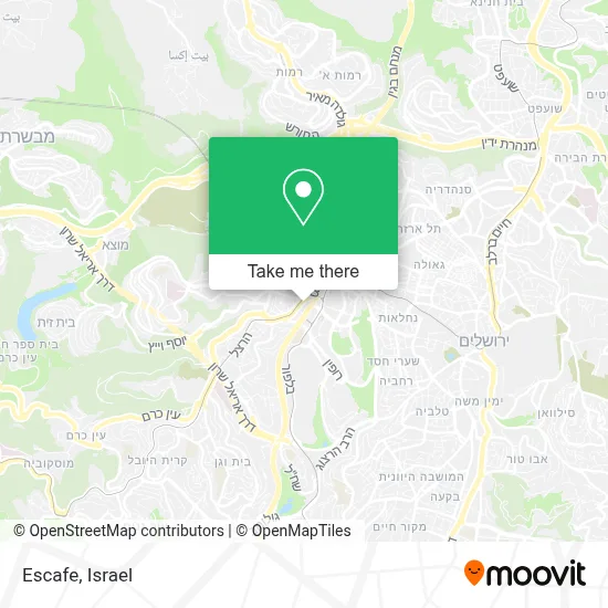 Escafe map