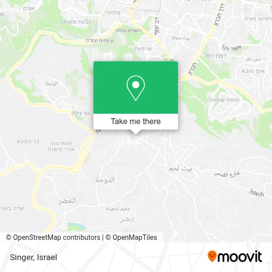 Singer map