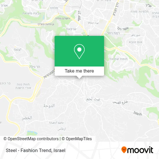 Steel - Fashion Trend map