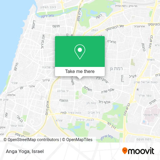 Anga Yoga map