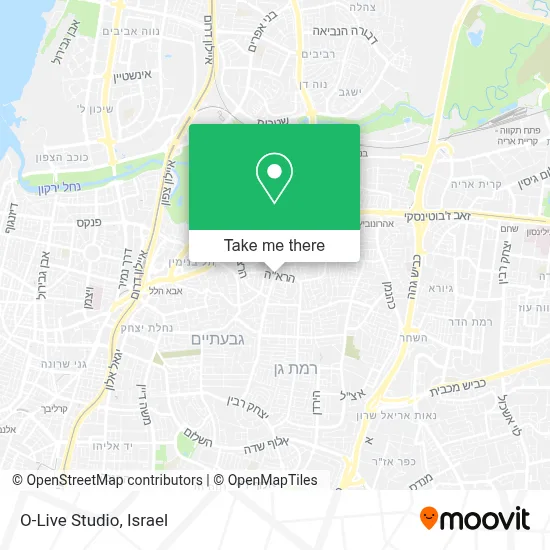 O-Live Studio map