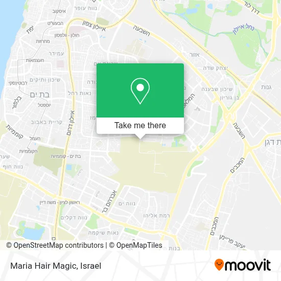 Maria Hair Magic map