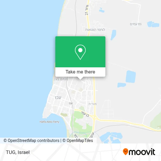 TUG map
