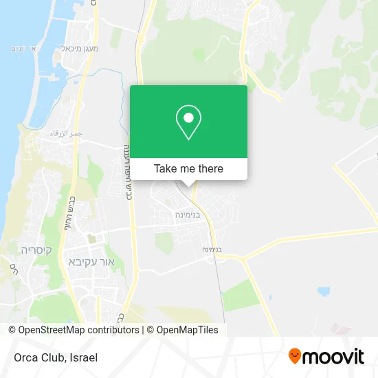 Orca Club map