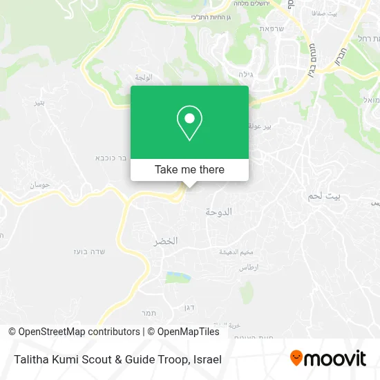 Talitha Kumi Scout & Guide Troop map
