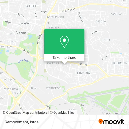Removement map