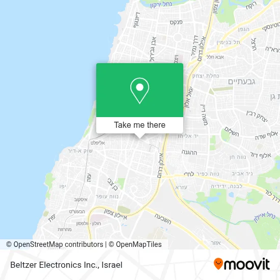 Beltzer Electronics Inc. map