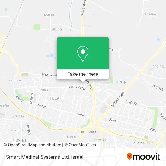 Smart Medical Systems Ltd map