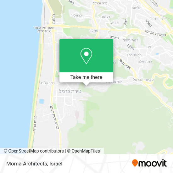 Moma Architects map