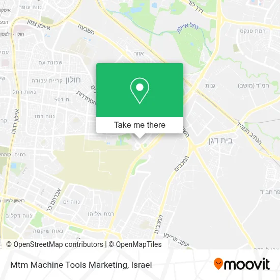 Mtm Machine Tools Marketing map