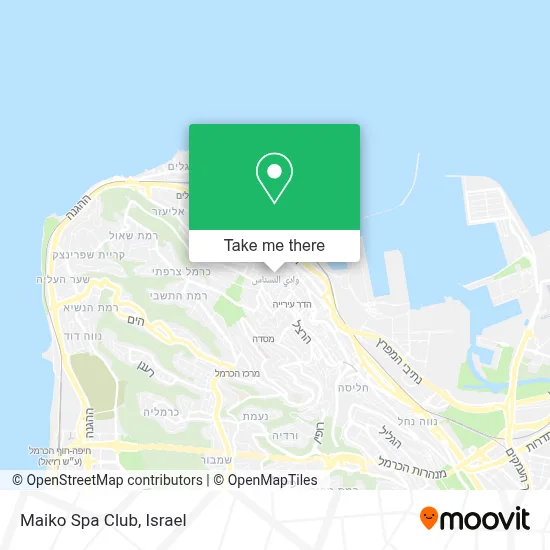 Maiko Spa Club map