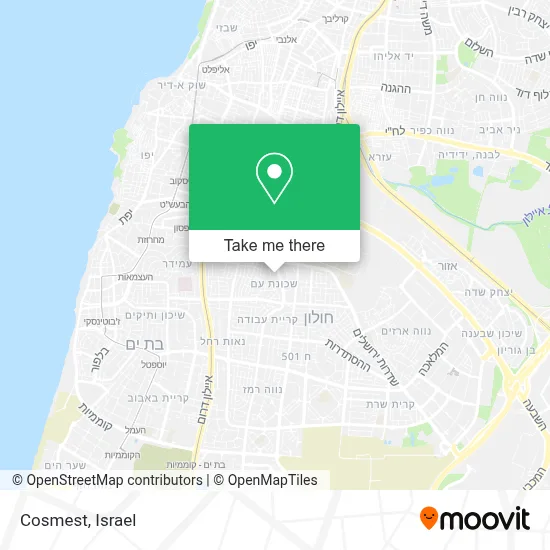 Cosmest map