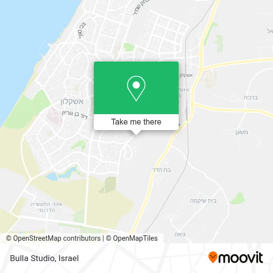 Bulla Studio map