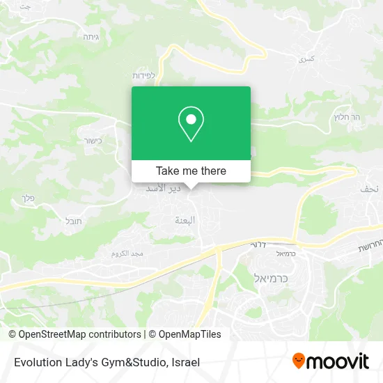 Evolution Lady's Gym&Studio map