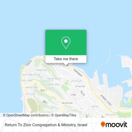 Return To Zion Congregation & Ministry map