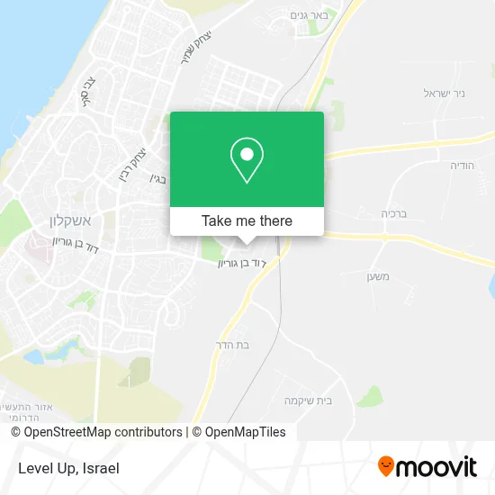 Level Up map