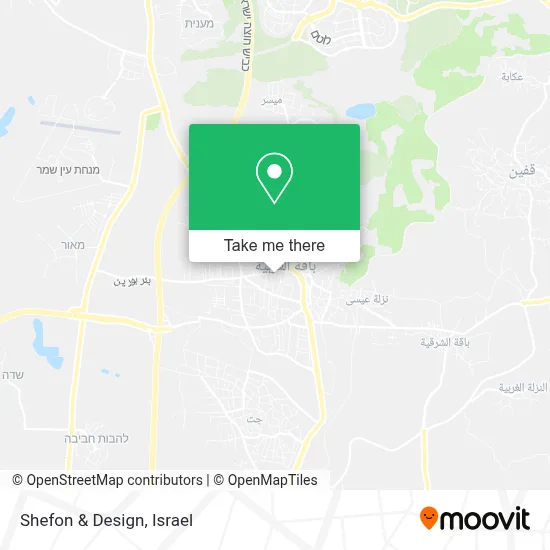 Shefon & Design map