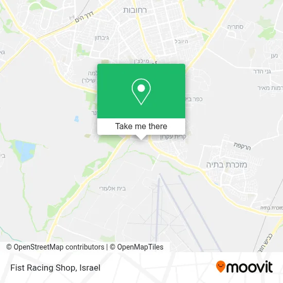 Fist Racing Shop map
