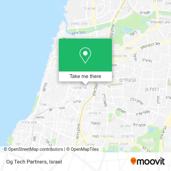 Og Tech Partners map