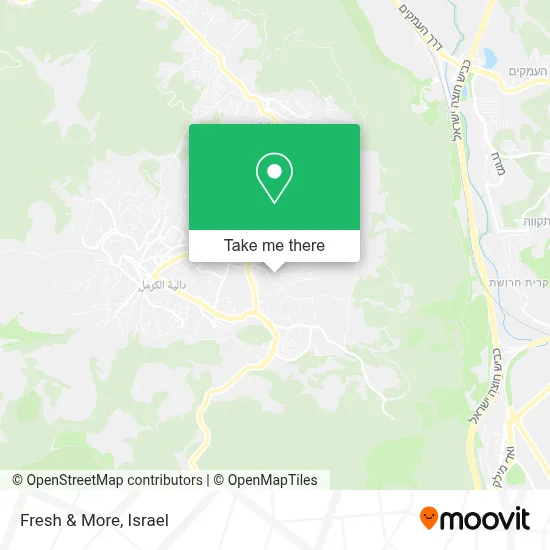 Fresh & More map
