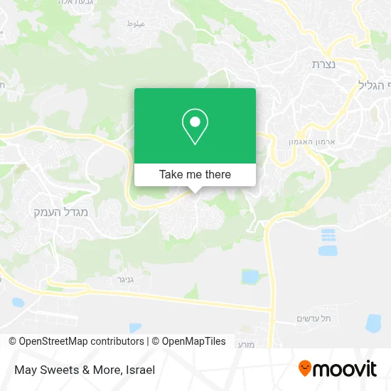 May Sweets & More map