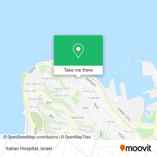 Italian Hospital map