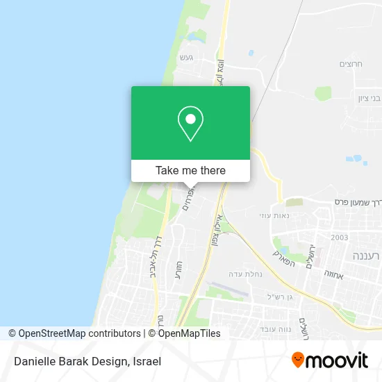 Danielle Barak Design map