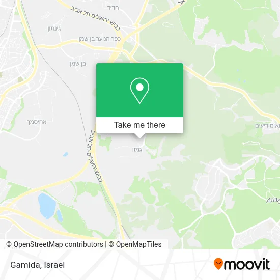 Gamida map