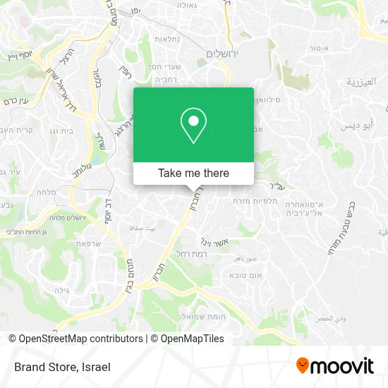 Brand Store map