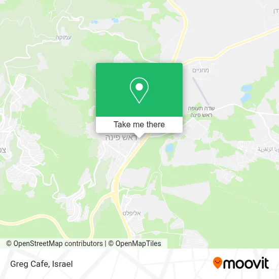 Greg Cafe map