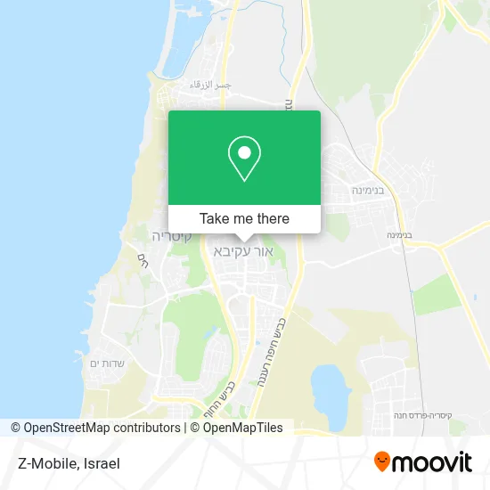 Z-Mobile map